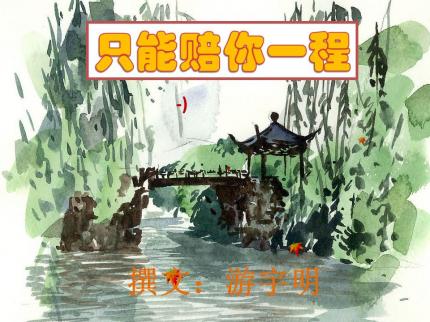 只能陪你一程......
