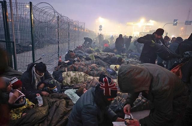 乌克兰难民图片