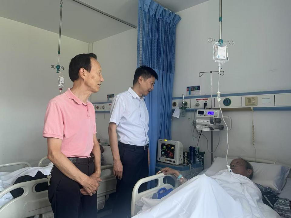 祖国不会忘记，组织慰问到位