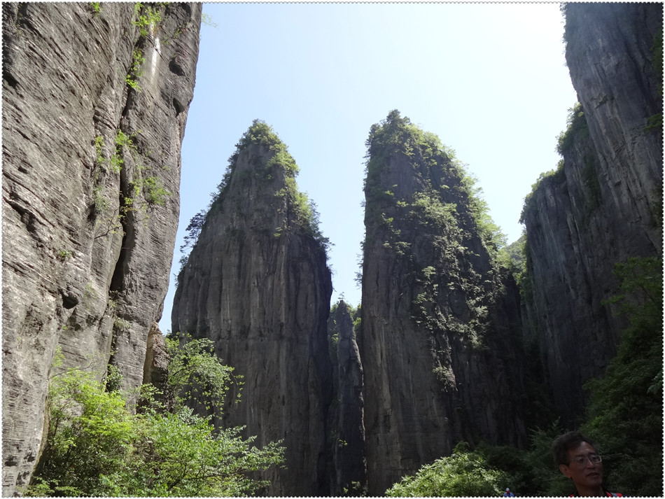 原創湖北遊湖北恩施大峽谷之一柱香景區