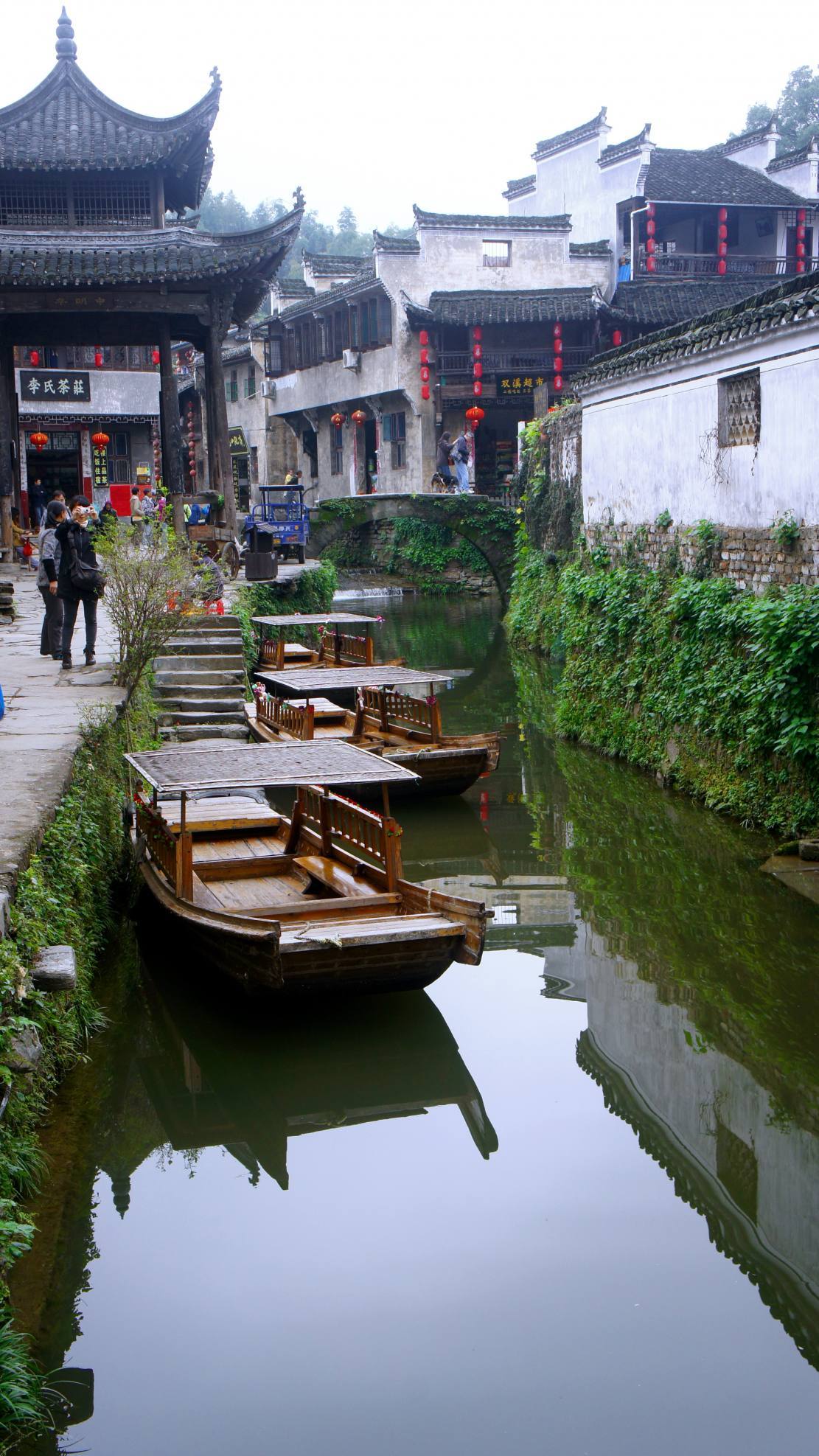 婺源風景:李坑,汪口,曉起,江灣.還有三溪大峽谷