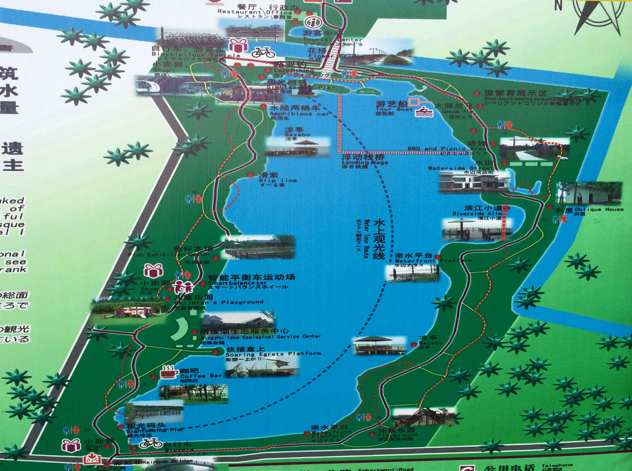 海门东洲公园平面图图片